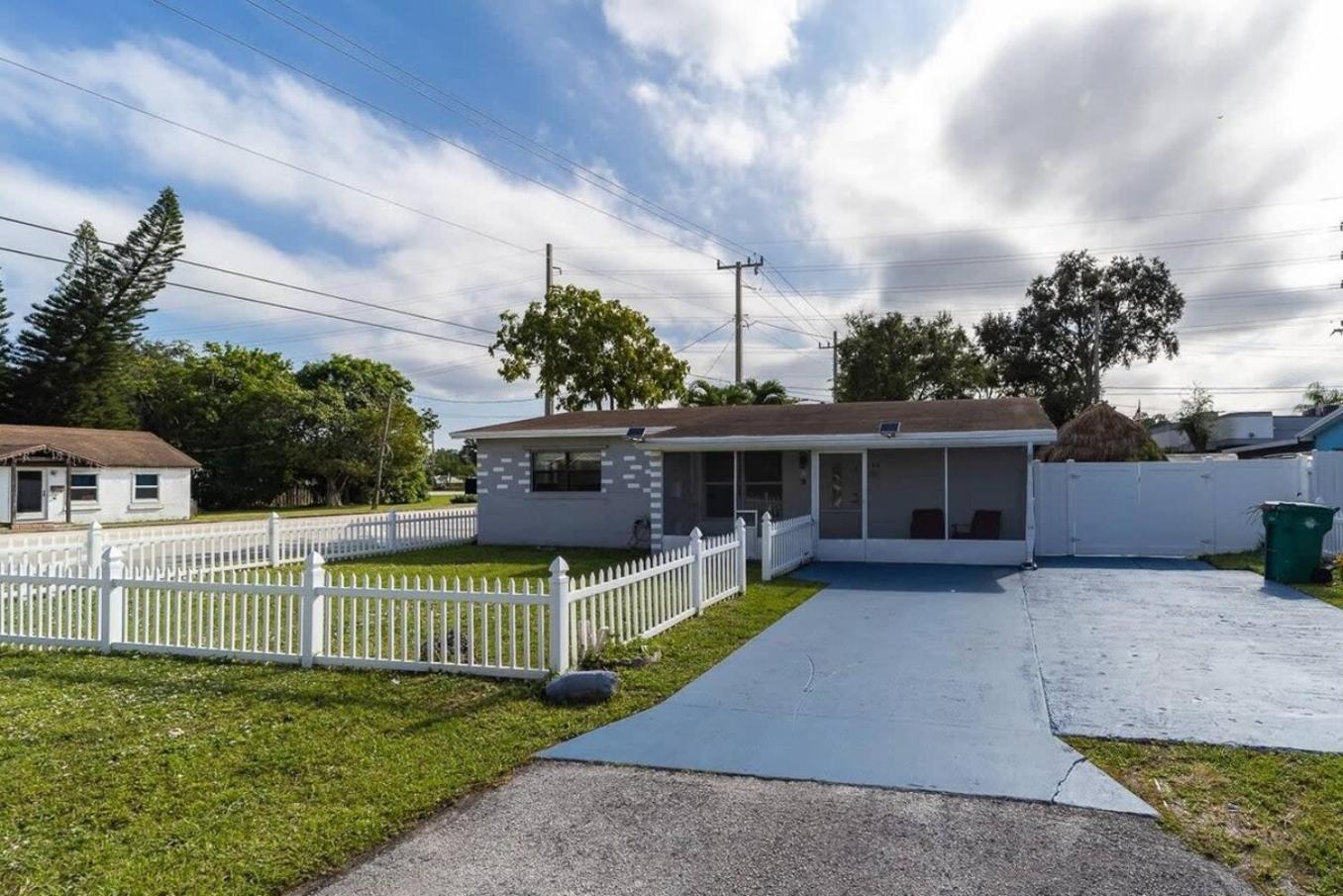 Private Heated Pool Villa In Ftl Near Beach Fort Lauderdale Eksteriør billede